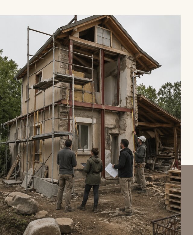 Реконструкция загородного дома под ключ в Волжском от бюро